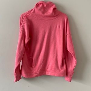 Womens Under Armour Pink Turtle Neck Long Sleeve- Size M